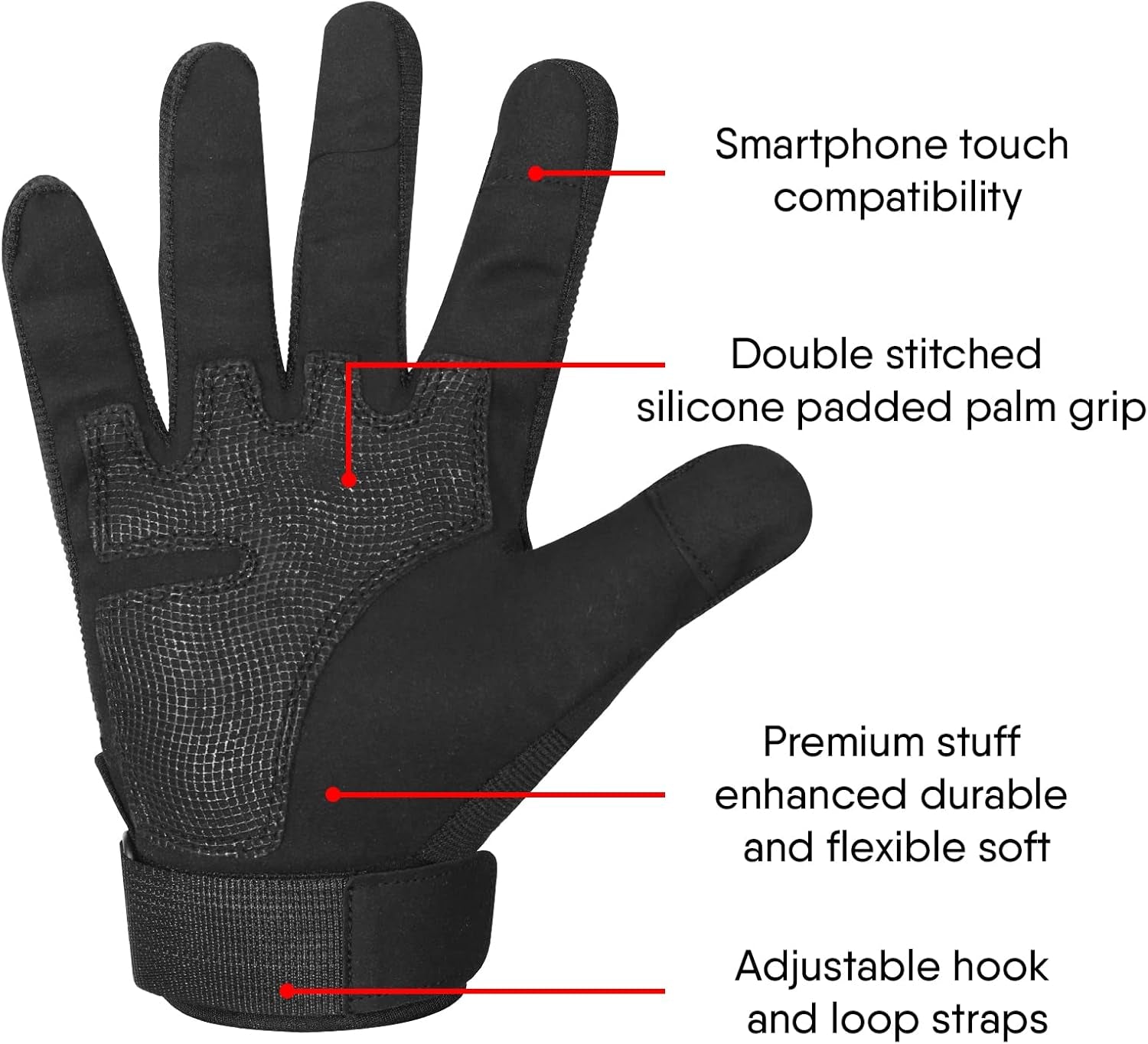 Unisex Motorcycle Gloves – Ultimate Protection & Exclusive Style for Riders, Touch Screen Compatible