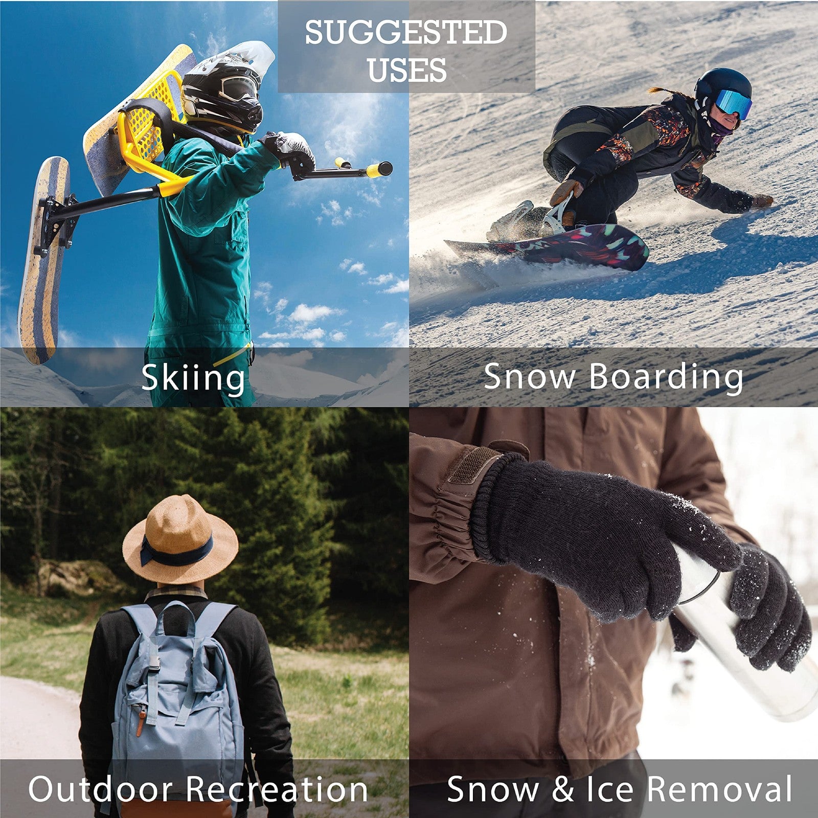 Unbeatable Dexterity: Ultimate Thermal Insulated Aquahide Work & Ski Gloves