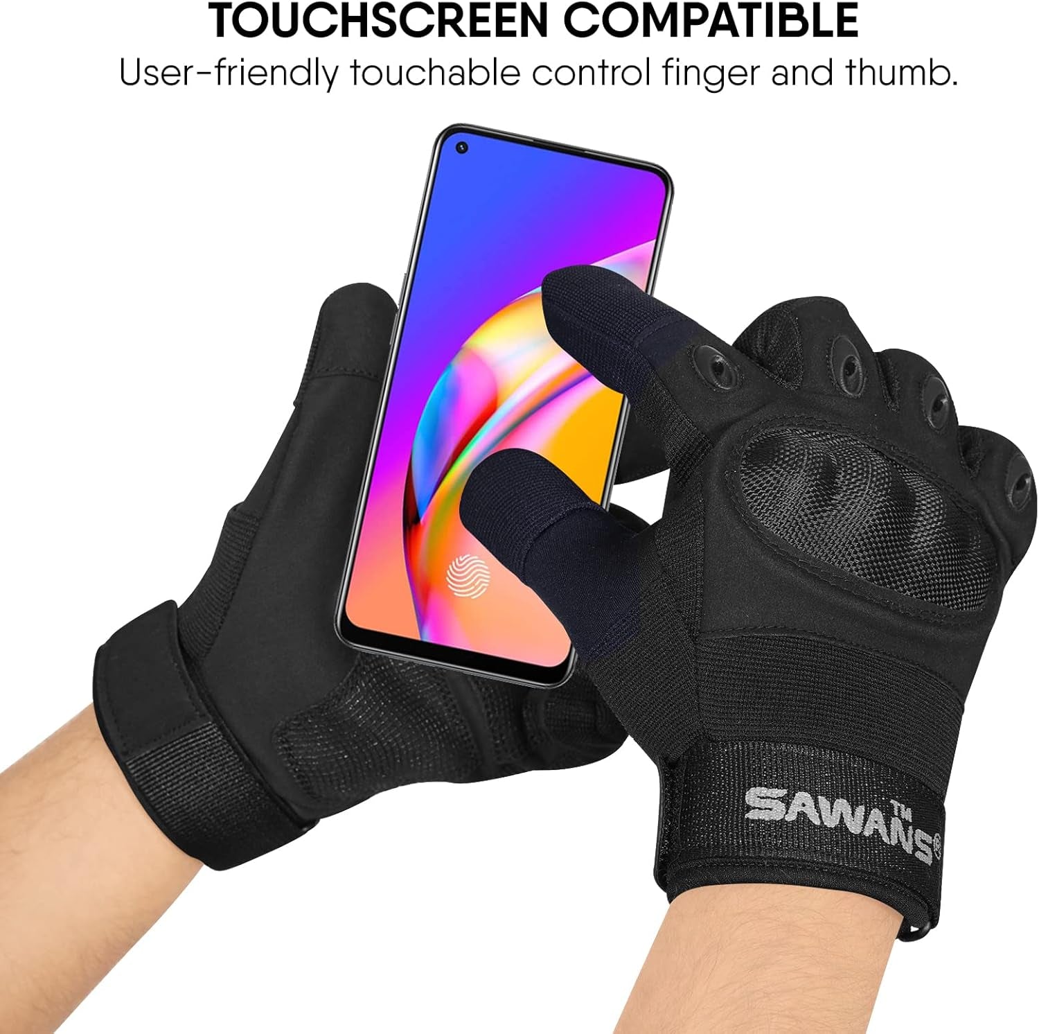 Unisex Motorcycle Gloves – Ultimate Protection & Exclusive Style for Riders, Touch Screen Compatible